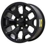 18" Dodge Ram 1500 Wheel Rim Factory Oem ALY66002 2021-2025 Satin Black Remanufactured. Price: $395.00.