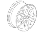 Genuine Honda Wheel Alloy 42700-TG7-C92 New. Price: $707.41.