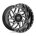 Moto Metal Breakout 20X12 8X6.5 -44MM Gloss Black/machined MO98521280344N New. Price: $377.33.