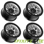 Lock Off-road Commando 20X9 6X139.7 +0MM Matte Grey Wheel Rim 20" Inch Set 4 New. Price: $1548.00.