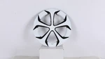 Set Of 4 Black & White 15'' Hubcaps Wheel Covers For Toyota Prius 2010-2015 New. Price: $48.99.