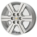 18" Chevrolet Traverse Wheel Rim Factory Oem 5408 2009-2015 Machined Silver Remanufactured. Price: $250.00.