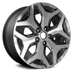 Subaru Forester 19-23 Alloy Factory Wheel 6 Y-spoke Machined Face Dark New. Price: $214.69.