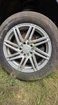 Drag 16IN DR-70 Dual Pcd Silver Machined 5 Lug Aftermarket Wheels Used. Price: $80.00.