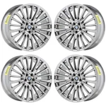 22X9.5 22X10.5 Bmw X7 M50I Bright Chrome Wheels Rims 86537 86542 Exchange New. Price: $1045.00.