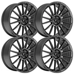 (SET-4) Fittipaldi Street 363G 22X9.5 5X114.3 38MM Graphite Wheels Rims Inch New. Price: $1044.00.