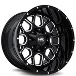 20X9"HARDROCK Wheels H705 Gunner Gloss Black Milled Off-road Rims (4PCS) New. Price: $1280.00.