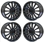 Set 4 18" Wheels For Mercedes CLA250 C300 C350 Clk Slk A220 18X7.5 Black Rims New. Price: $841.00.