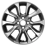 For Honda Fit 15-18 Double 5-SPOKE Black 16X6 Alloy Factory Wheel Remanufactured Used. Price: $276.71.