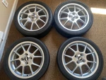 Rare Genuine Bbs Rk 014 Wheels 17X7 4X114.3 Set Used. Price: $900.00.