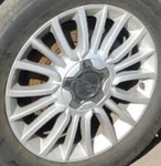 2019 500 Oe Wheel Road 17X7 Opt Wef Silver Fiat Used. Price: $237.44.