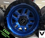 Black Rhino Barstow 18X9.5 +12 Blue With Wheels Set Of 4 New 6X135. Price: $1260.00.