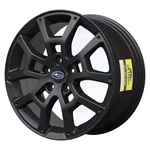 17" Subaru Crosstrek Wheel Rim Factory Oem 68906 2024-2025 Satin Black Remanufactured. Price: $595.00.