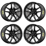 Set Of 4 Staggered 20X11/20X11.5 Dodge Charger Ev Pvd Black Chrome Wheels Rim... New. Price: $2995.95.
