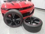 Spoke Black W/ Red Stripe 20"X9.5" Gm 23333848 Rear Wheels Used. Price: $335.00.