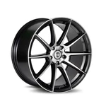 Curva CFF72 Rim 19X8.5 5X114.3 Offset 35 Black Machined Face (quantity 1) New. Price: $300.00.
