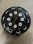 #2706 20-24 Dodge 3500 Front Used Wheel Machined Black 6YZ44DX8AA. Price: $607.50.