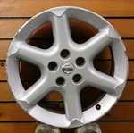 17" Nissan Maxima Wheel Rim Factory Oem 62401 2002-2003 Silver Used. Price: $89.95.