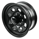 Black Rock Type 8 16X7 6X5 1/2 Steel 2PC Matte Each Wheel 997676040 New. Price: $145.80.