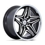 Asanti Black ABL-46 Duke 22X9 5X115 15MM Gloss Machined Wheel New. Price: $573.13.