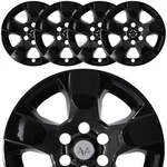 4 Fits Dodge Ram 1500 Truck 2019-2025 Black 18" Wheel Skins Hub Caps Rim Covers New. Price: $109.99.