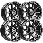 (set Of 4) Tis 563B 18X9 6X5.5" +0MM Gloss Black Wheels Rims 18" Inch New. Price: $1592.00.