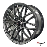 17X 7.5 Inch Hyper Black Alloy Wheels Rim 5X100 Lug Et 35 New. Price: $126.55.