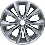 New 18" 5X110 Hyper Silver Alloy Wheel Rim 2015 2016 2017 For Chrysler 200. Price: $169.99.