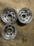 (3) Weld Typhoon Aluminum Racing Wheels Rims 16.5X9.75 8X170 Ford Lug Truck Used. Price: $650.00.