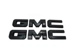 New 2019-25 Gmc Sierra 1500 2500HD 3500HD Front Rear Gloss Black Overlay Emblem. Price: $48.85.