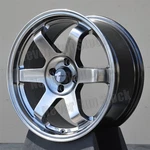 AVID.1 AV-06 17X8 4X100 +35 Offset Hyper Black Te Spokes Sport Wheels New. Price: $936.00.