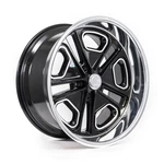One 20X9.5 Resto Del Ray 5X5/5X127 Black Milled Machined Lip Wheel Rim 78.1 New. Price: $434.00.