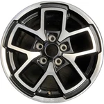 Jeep Machined Black Wrangler Gladiator Factory Rim 17" 2024-2025 Wheel Oem 9327 Used. Price: $289.97.