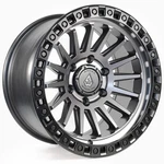 20X9 Arena A101 Mesa Satin Gunmetal Center Black Lip Wheel 6X5.5 (0MM) New. Price: $382.50.