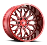 20" Vision 402 Riot Red Tint Milled Spoke 20X9 Wheel 6X5.5 (6X139.7) 12MM Rim New. Price: $380.22.