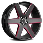 Strada Coda Wheels 22X9.5 (25, 5X120.65, 72.6) Gloss Rims Set Of 4 New. Price: $1544.00.