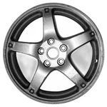 2009 Pontiac G6 17" Silver Oem Factory Wheel Rim 9598482 Remanufactured. Price: $151.19.