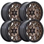 (set Of 4) Fuel D841 Runner Or 20X9 6X5.5" +1MM Bronze Wheels Rims 20" Inch New. Price: $1818.96.