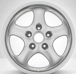 17" X Porsche 911 1995 1996 1997 1998 Factory Oem Wheel Rim 67221 Remanufactured. Price: $246.00.
