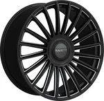 22" Inch Black & Milled Ravetti M17 Floating Cap 5X112 5X114.3 +40 Rims Wheels New. Price: $1472.00.