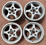Porsche 911 964 944 Cup 16" Factory Oem Wheels Rims Set Used. Price: $1599.93.