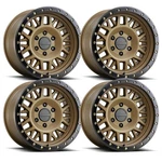 (SET-4) Raceline Ryno Bronze 17X9 8X170 -12MM Wheels Rims Inch New. Price: $1345.00.