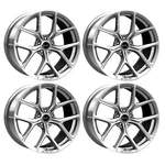 Carroll Shelby Wheel Company CS-3 20"X9.5" Chrome Powder Set Mustang 05-23 New. Price: $1871.80.