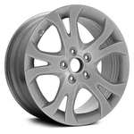 For Hyundai Veracruz 07-12 Alloy Factory Wheel 5 V-spoke Silver 17X7 Used. Price: $295.50.