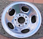 Dodge 15" X 7" Factory Chrome Truck / Van Steel Wheel. Lug 5.5" (139.7MM) Used. Price: $169.99.