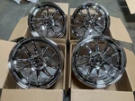 18X9.5 +30 Aodhan DS02 5X114.3 Vacuum Chrome Wheels (used Set). Price: $899.25.