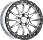 Raceline Wheels - Alpha Front/rear Hyper Silver/with Black Ring 17X7. Price: $435.00.