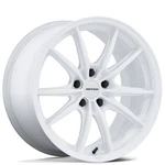 17X8.5 Motegi Wheels MR162 Zentoku Gloss White Rims 5X114.3 ET+45 (1PC) New. Price: $319.00.