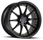 Aodhan Wheels Rim DS07 18X9.5 5X100 73.1CB ET35 Gloss Black /gold Rivets New. Price: $249.75.
