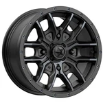One 18X7 Msa Off-road M43 Fang 4X137 10 Black Tint Wheel Rim 112.1 New. Price: $317.00.